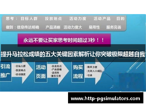 提升马拉松成绩的五大关键因素解析让你突破极限超越自我